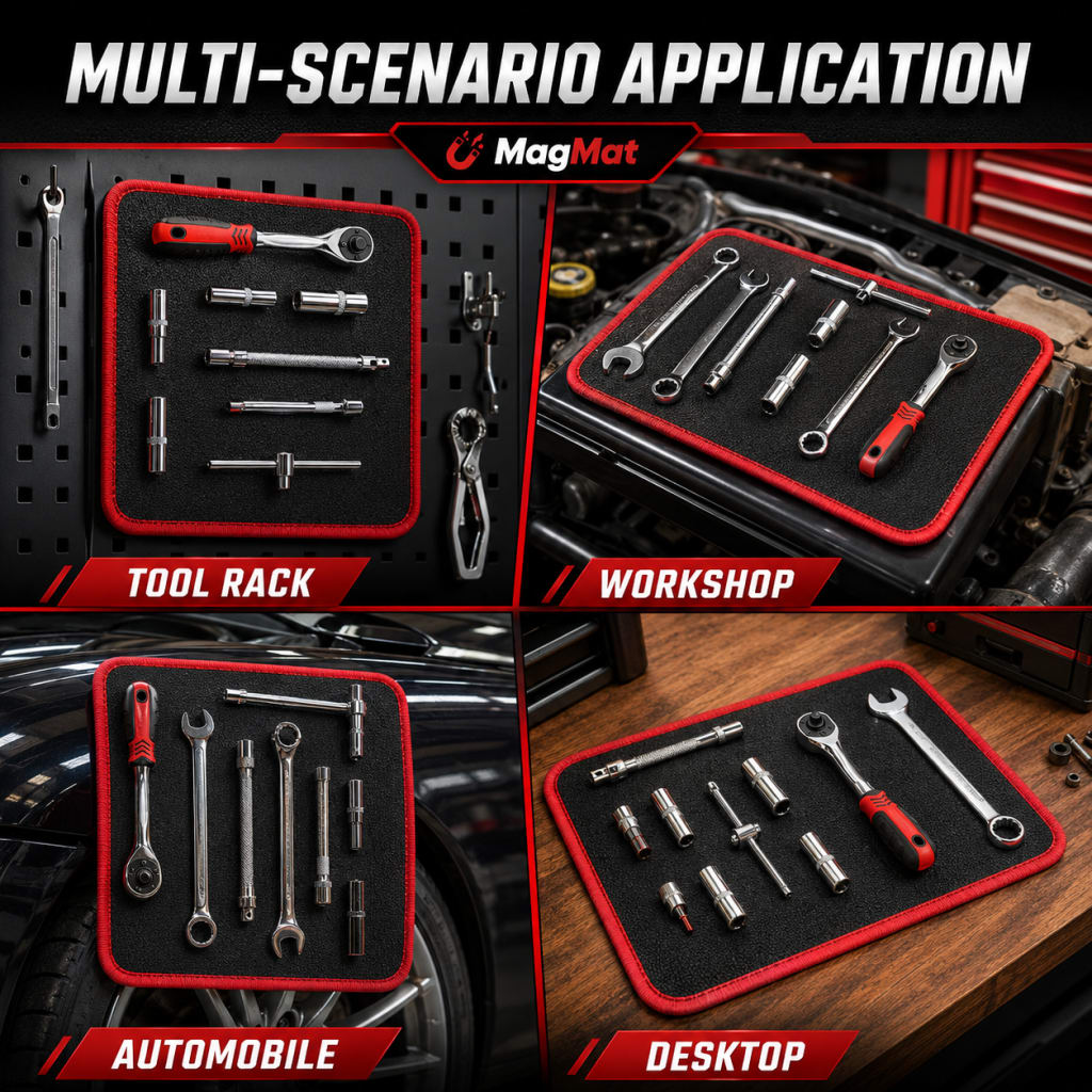 Flexible Magnetic Tool Mat Set